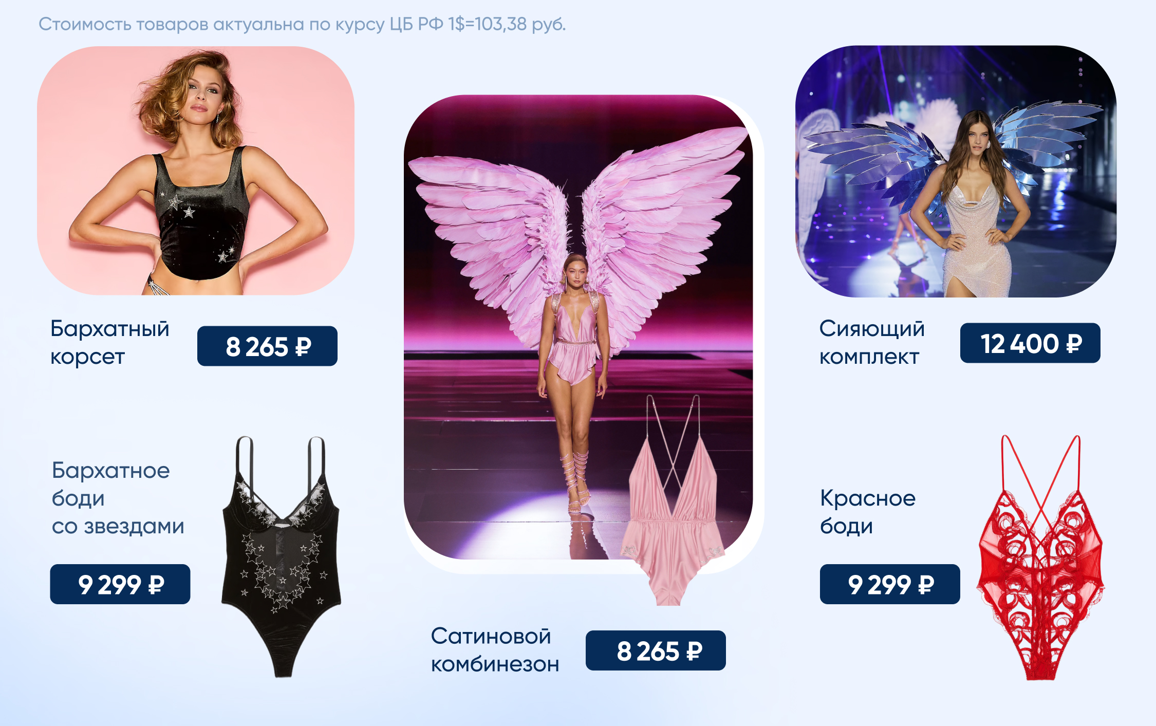 Подборка товаров Victoria's Secret